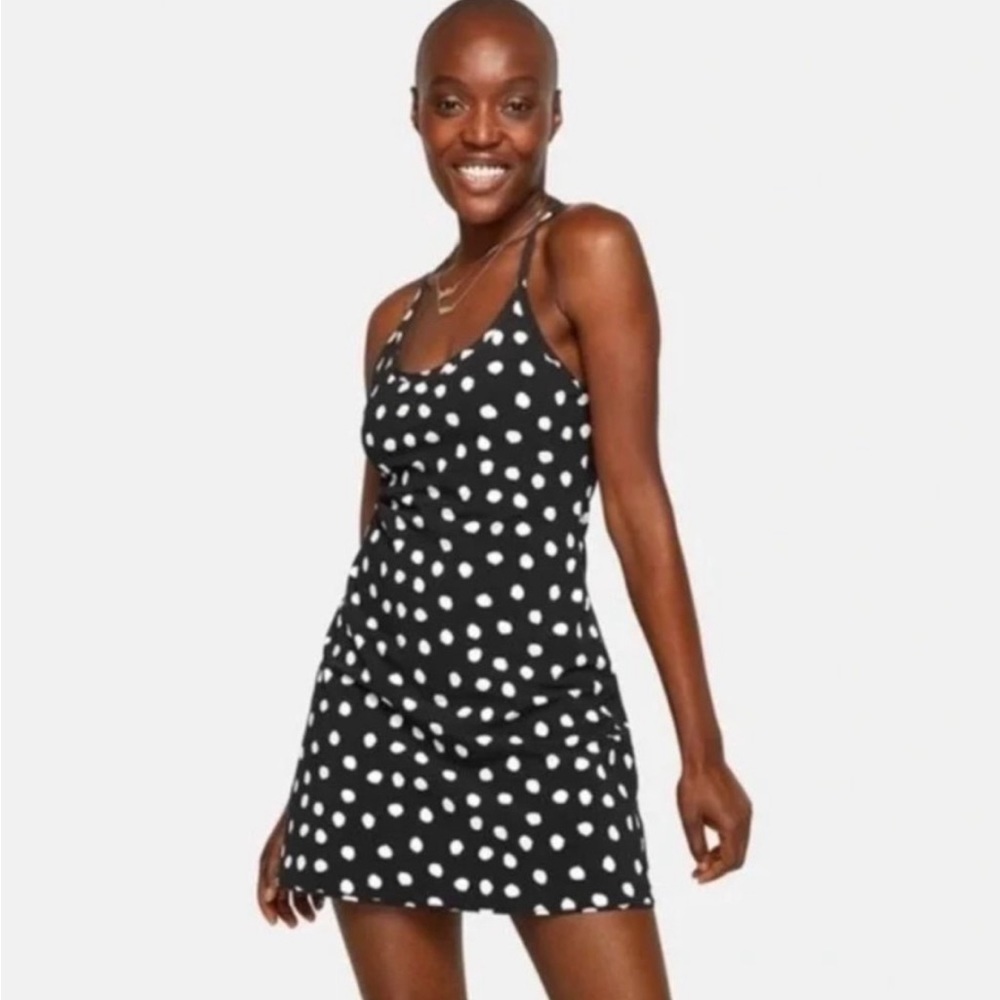 Polka Dot Outdoor Voices Exercise Dress